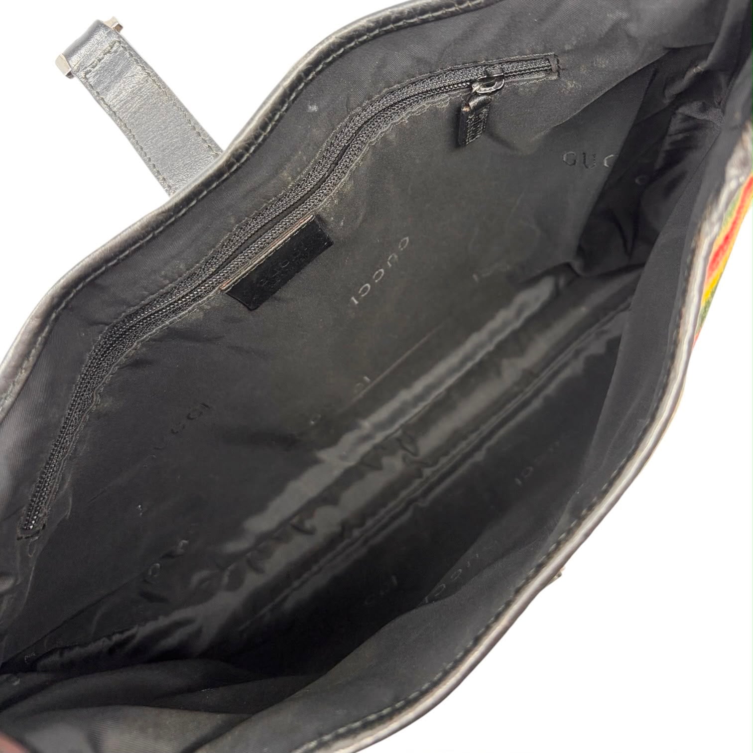 Gucci Velvet Psychedelic Jackie Bag