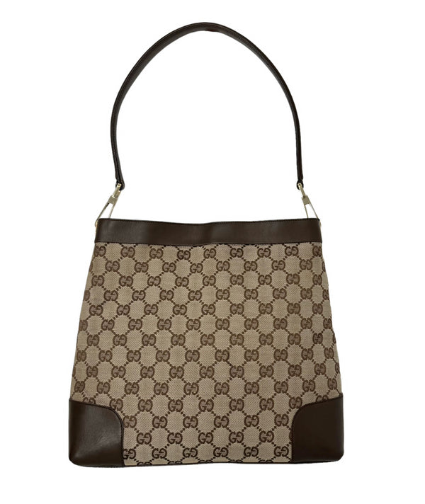 Gucci Brown Logo Shoulder Bag