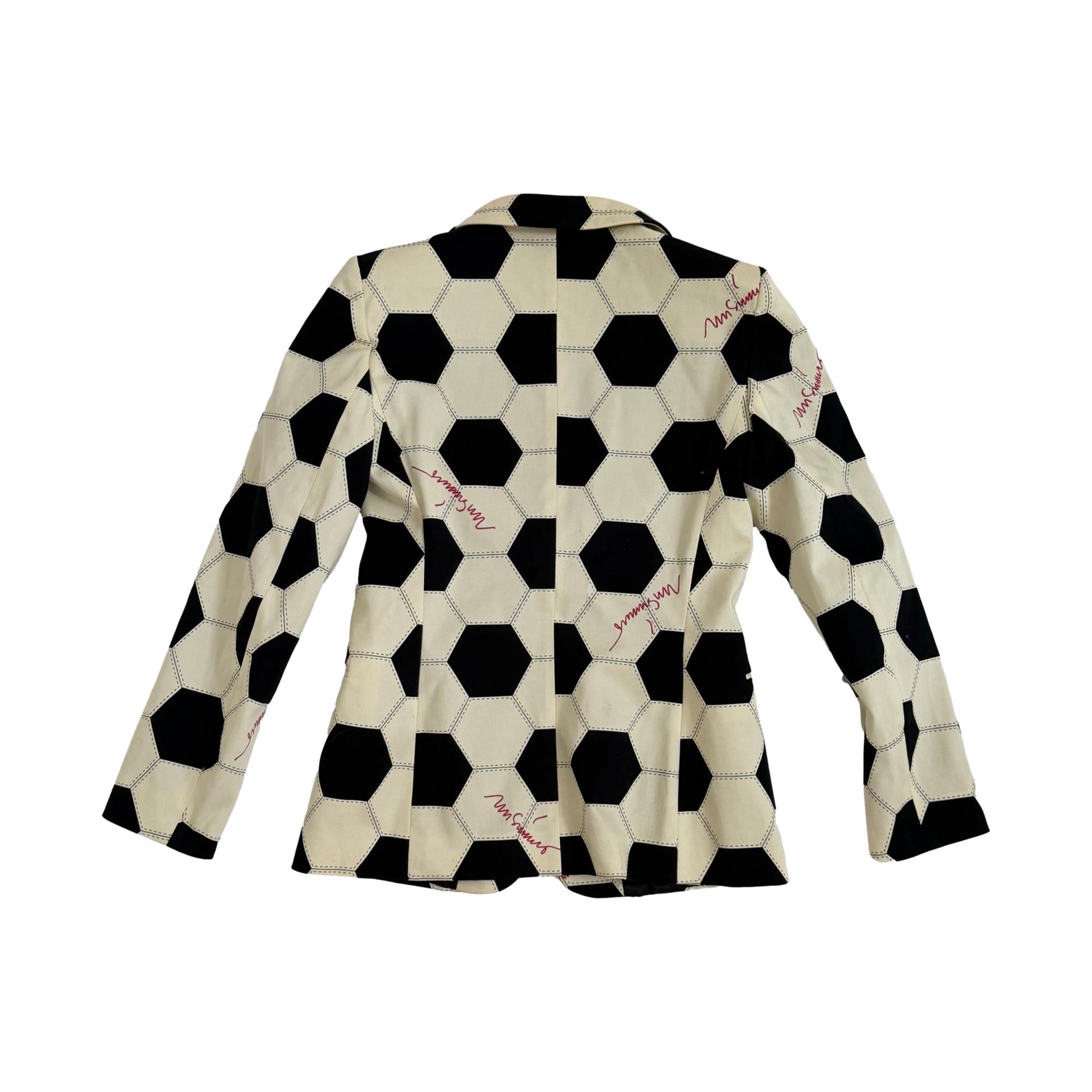 Moschino Soccer Print Jacket