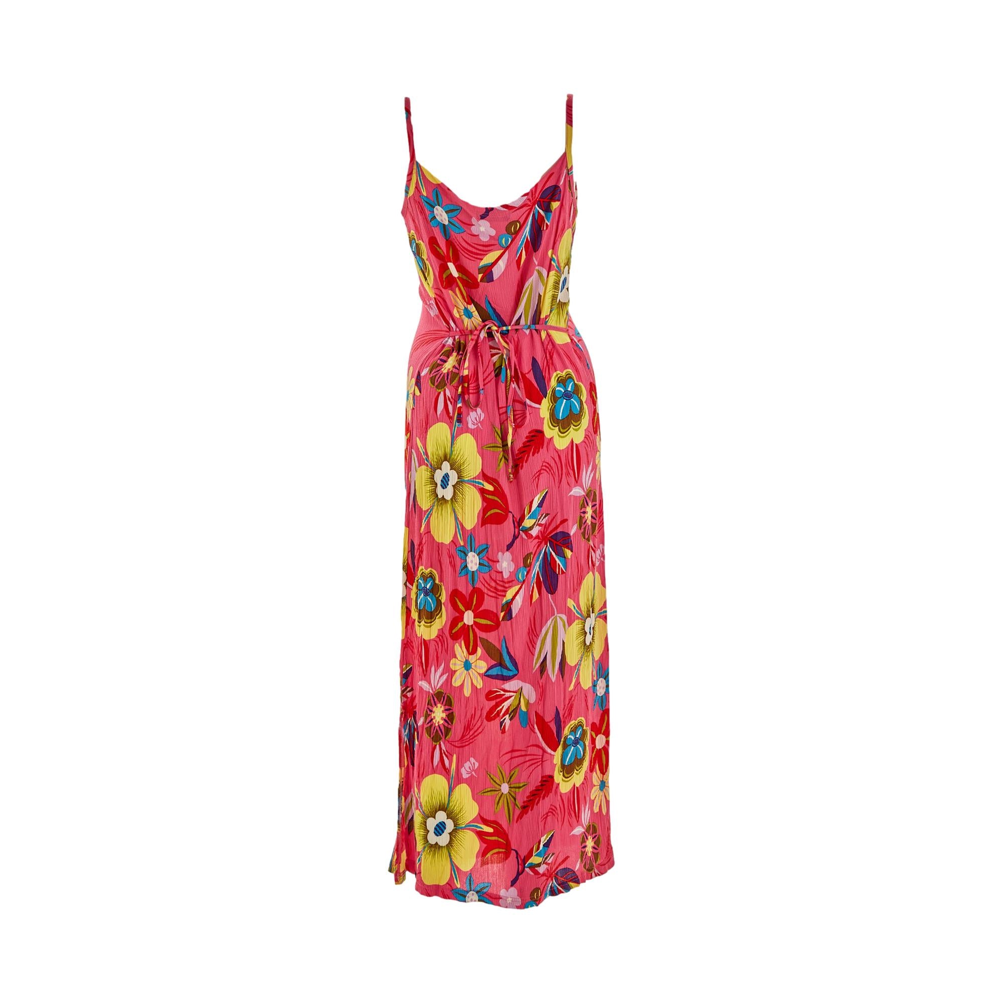 Gucci x Tom Ford Pink Floral Maxi Dress Treasures of NYC Gucci x Tom Ford Pink Floral Maxi Dress Treasures of NYC