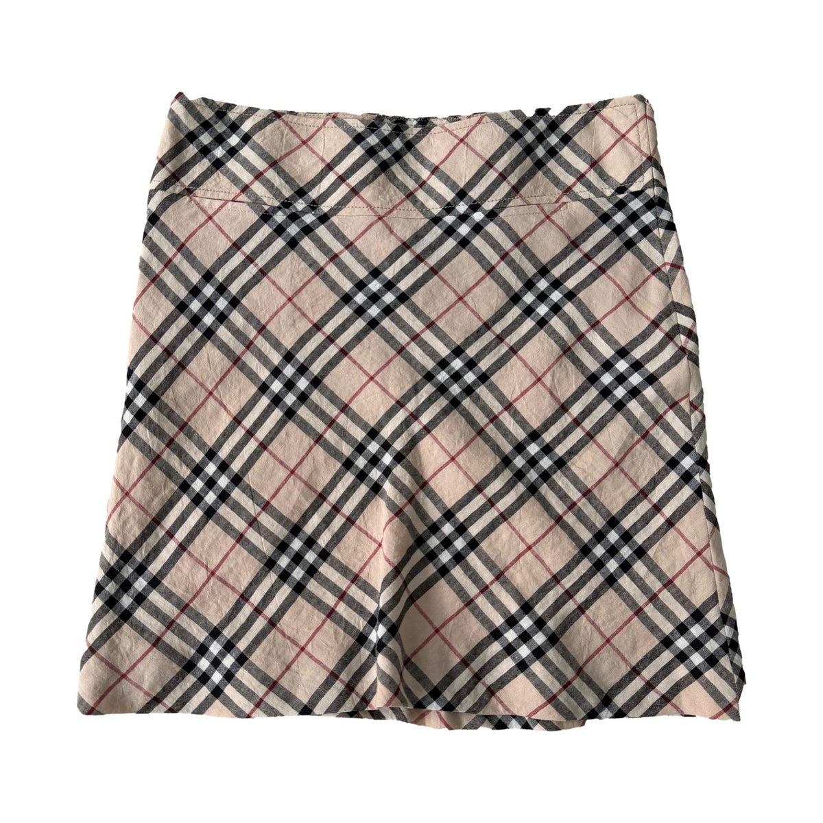 Burberry Plaid Skirt