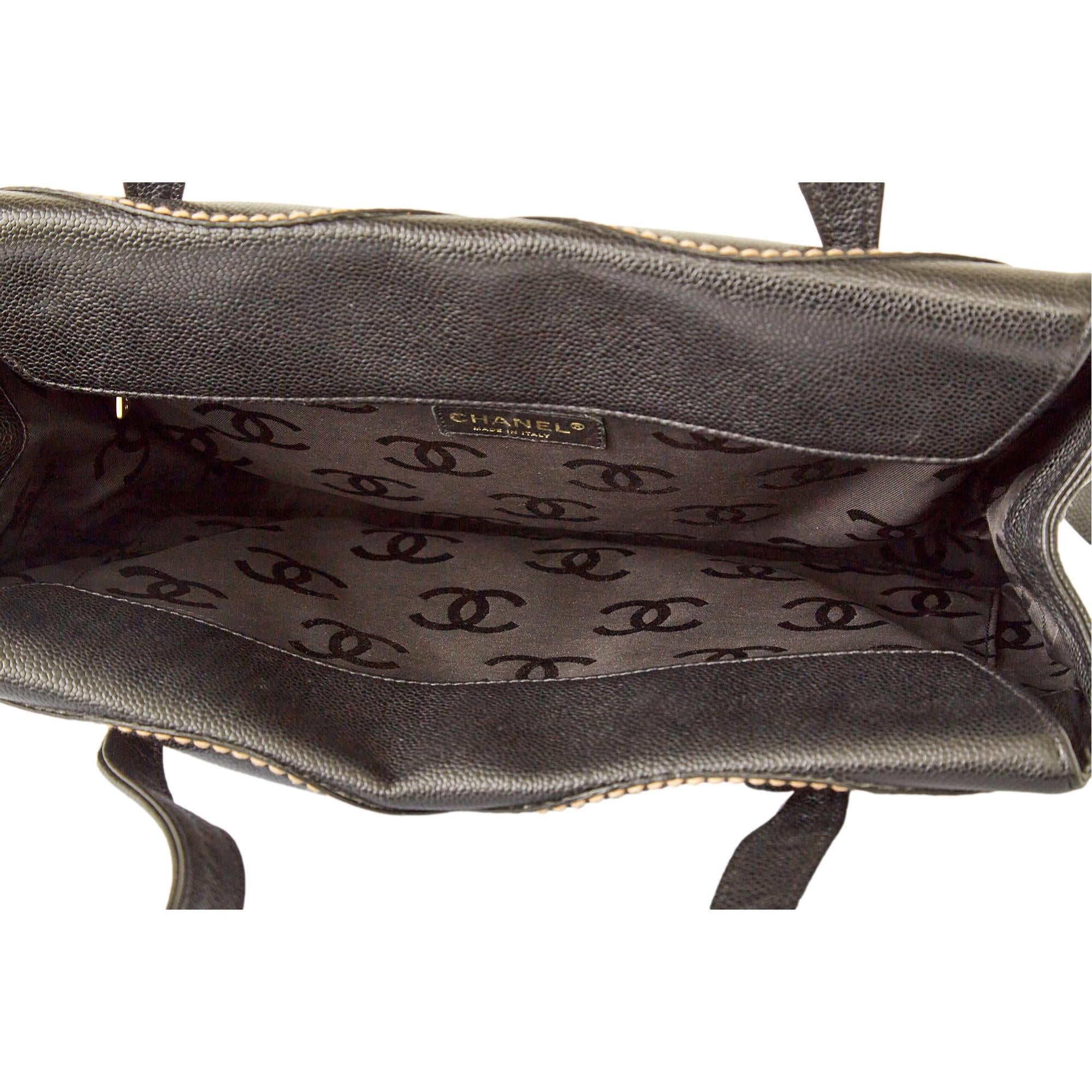186005 CHANEL シャネル デパコス  39点まとめ売り [0000000001009] Chanel Black Patent Leather Lipstick Tote Bag | Yoogi's Closet