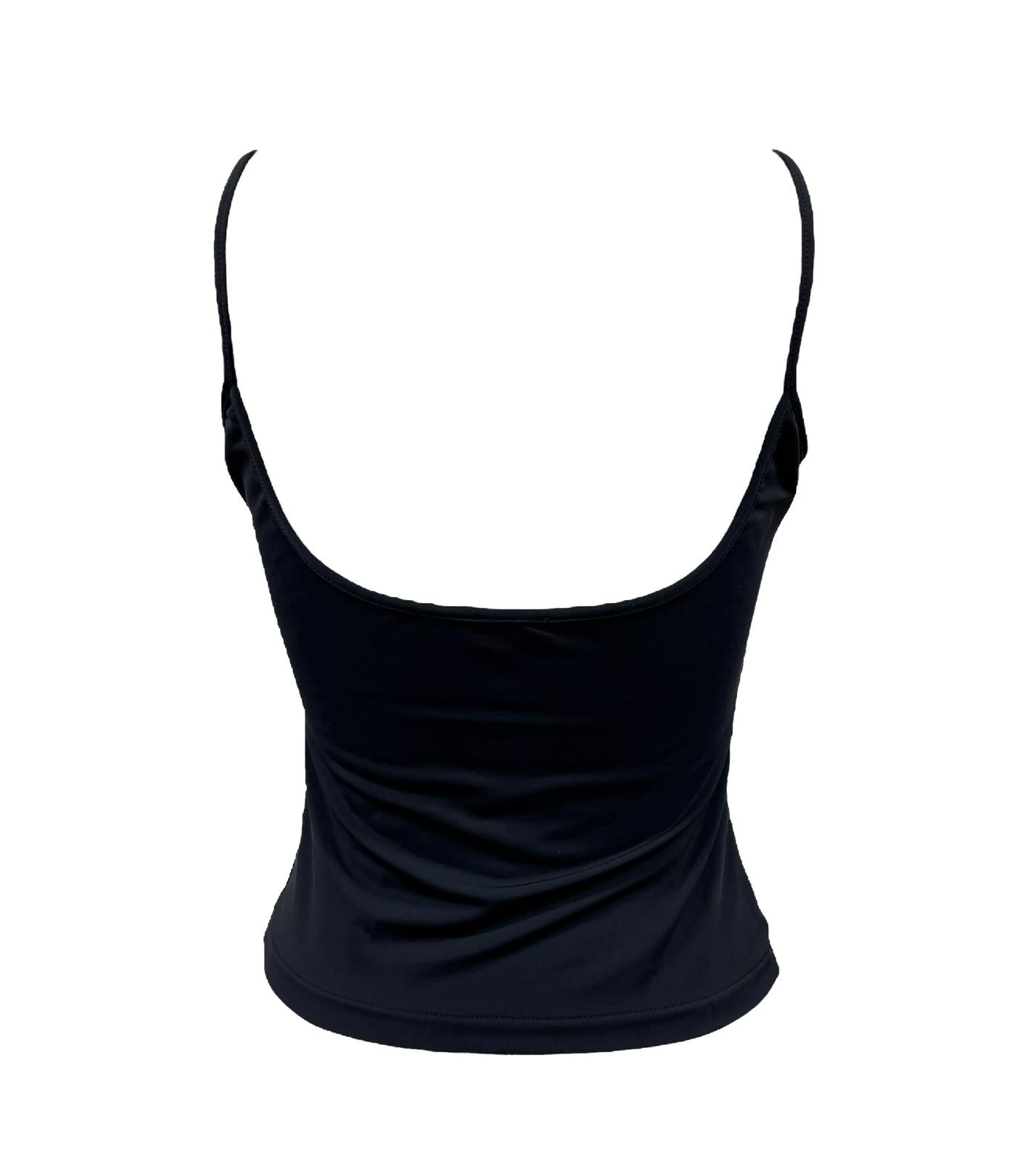 Chanel Black Logo Tie Tank – Treasures of NYC