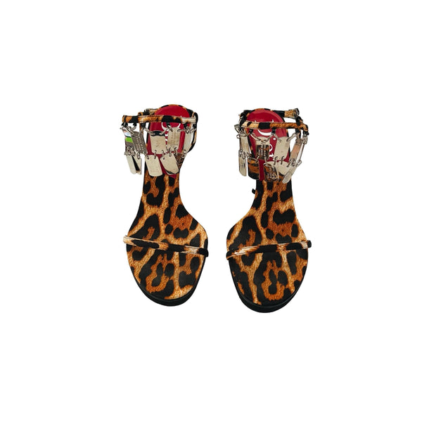 Dior Cheetah Charm Heels - Shoes