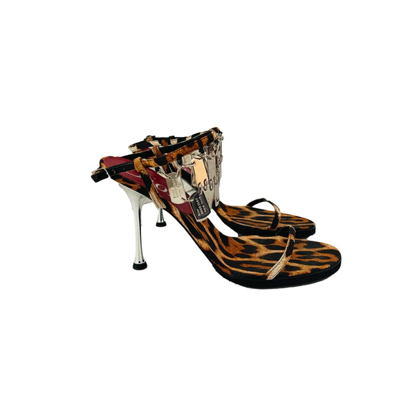 Dior Cheetah Charm Heels - Shoes