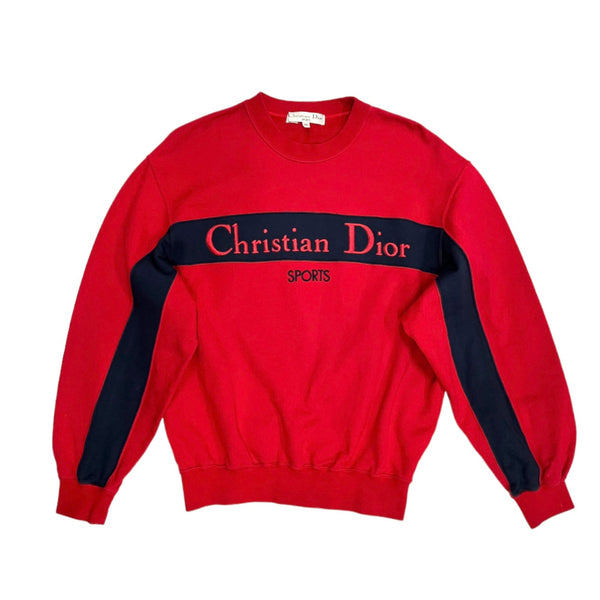 Treasures of NYC - Dior Sports Orange Logo Sweatshirt