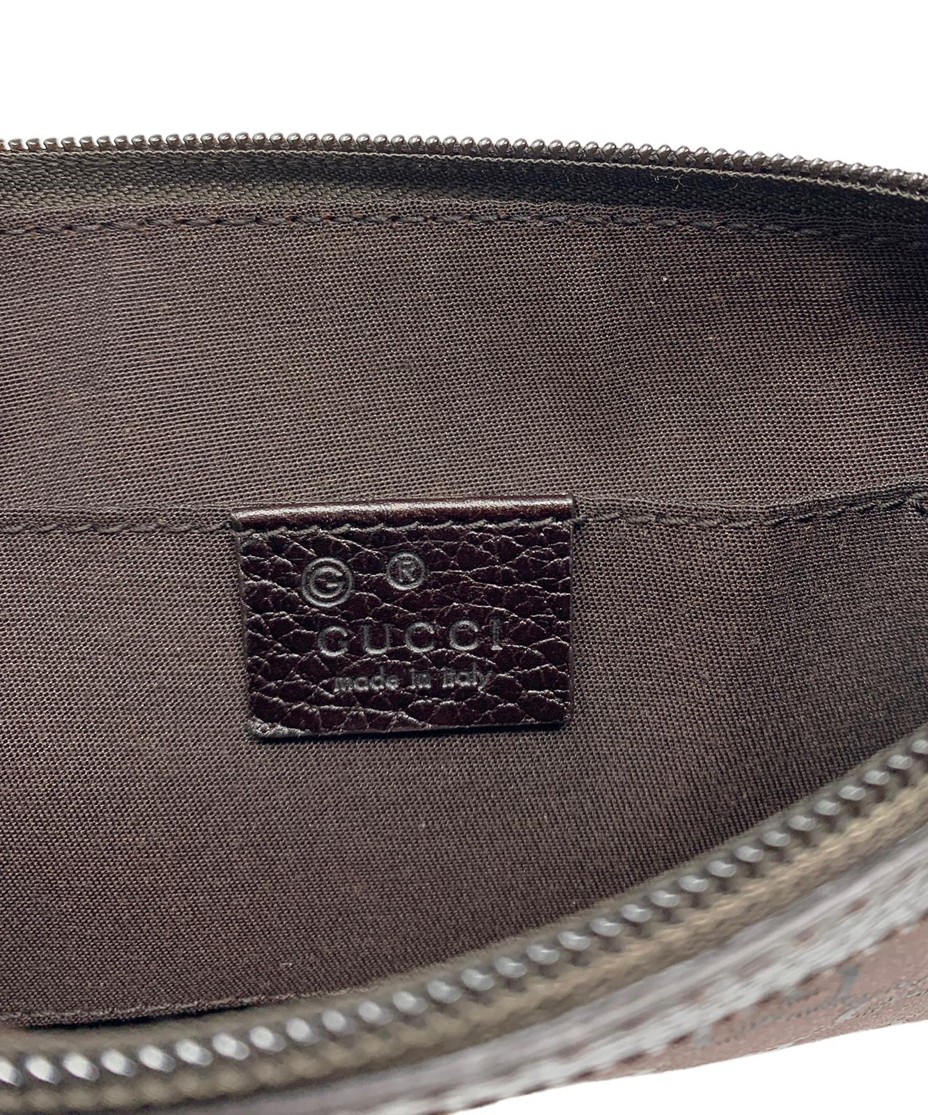 Treasures of NYC - Gucci Brown Monogram Mini Shoulder Bag