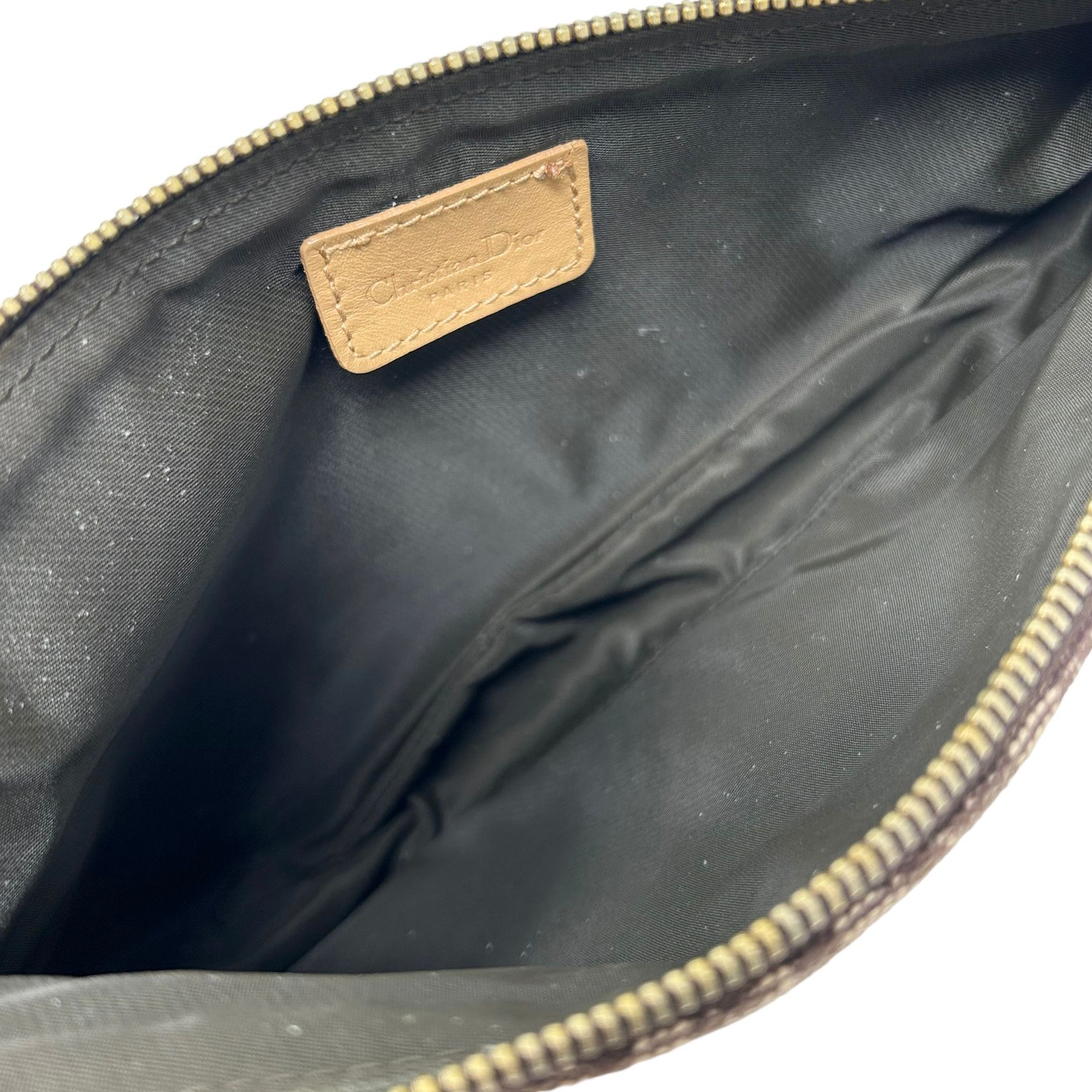 Dior Tan Monogram Mini Saddle Bag