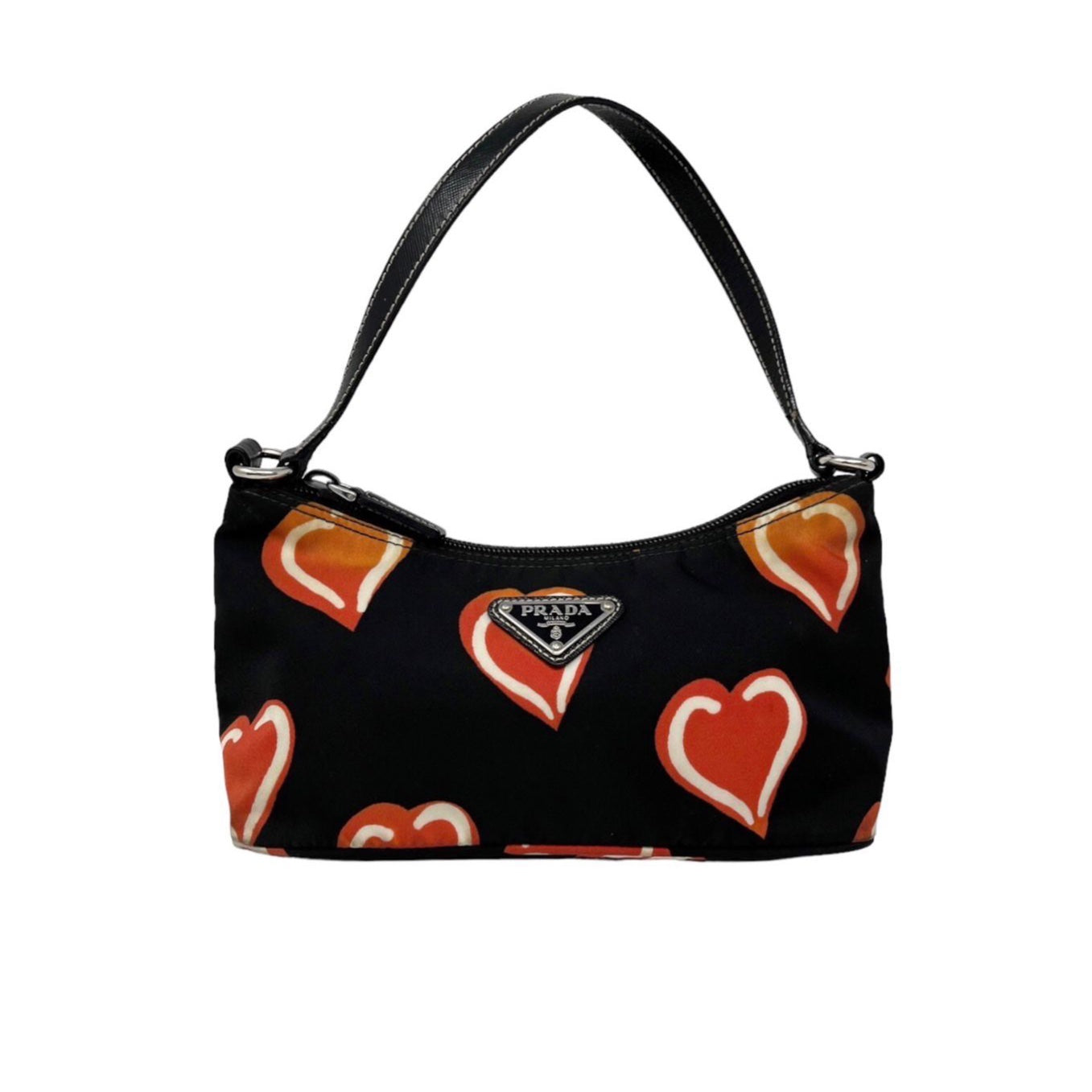 Prada Black Heart Mini Bag