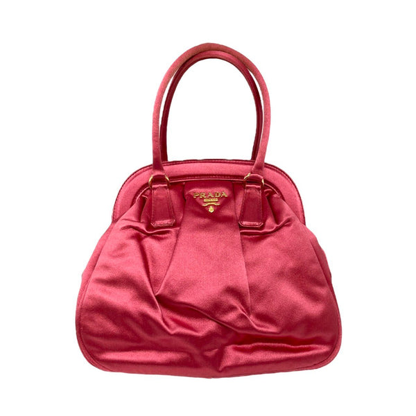 Prada Pink Satin Mini Top Handle