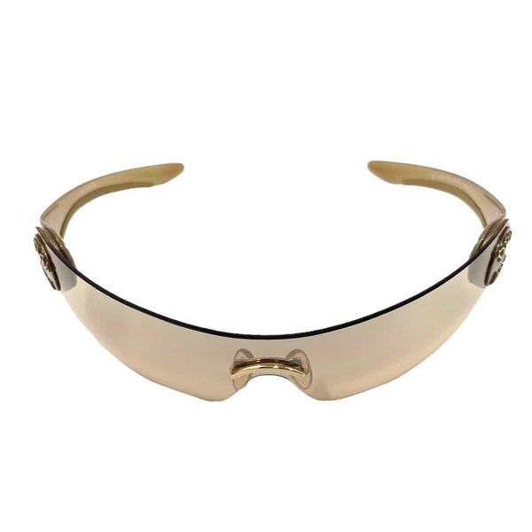 Dior Smoke Logo Rimless Sunglasses