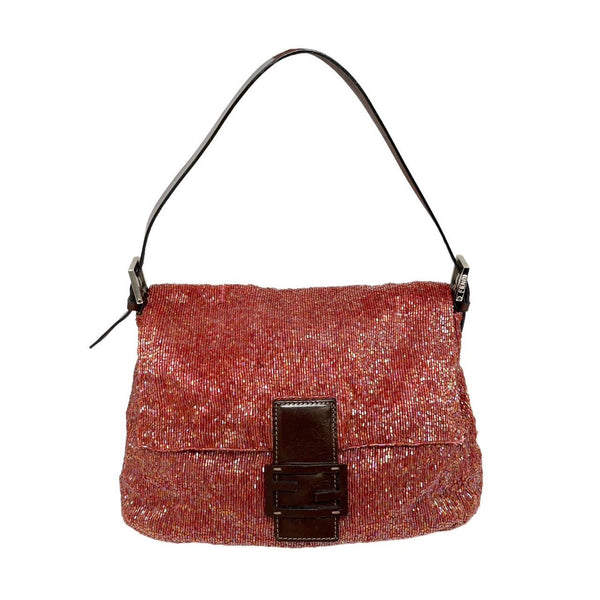 FENDI Vintage Beaded Mama Baguette