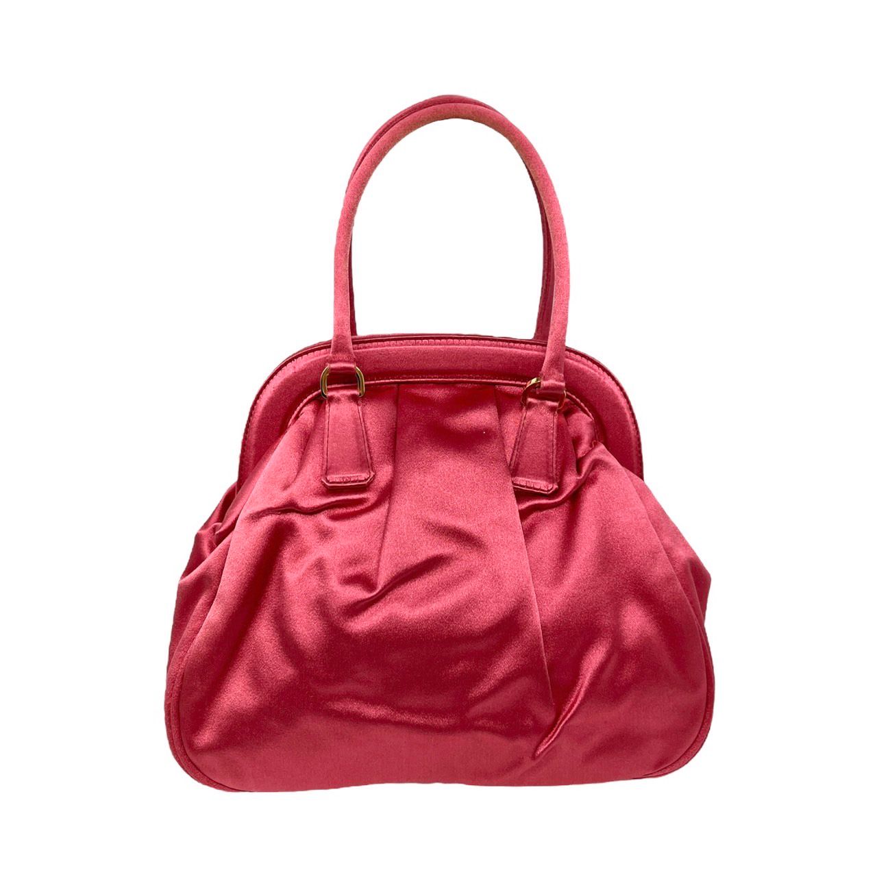 Prada Pink Satin Mini Top Handle