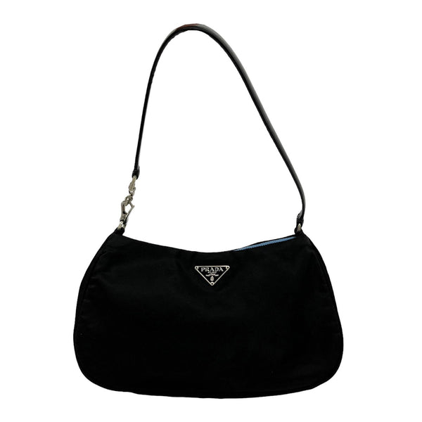 Prada Black Nylon Mini Shoulder Bag