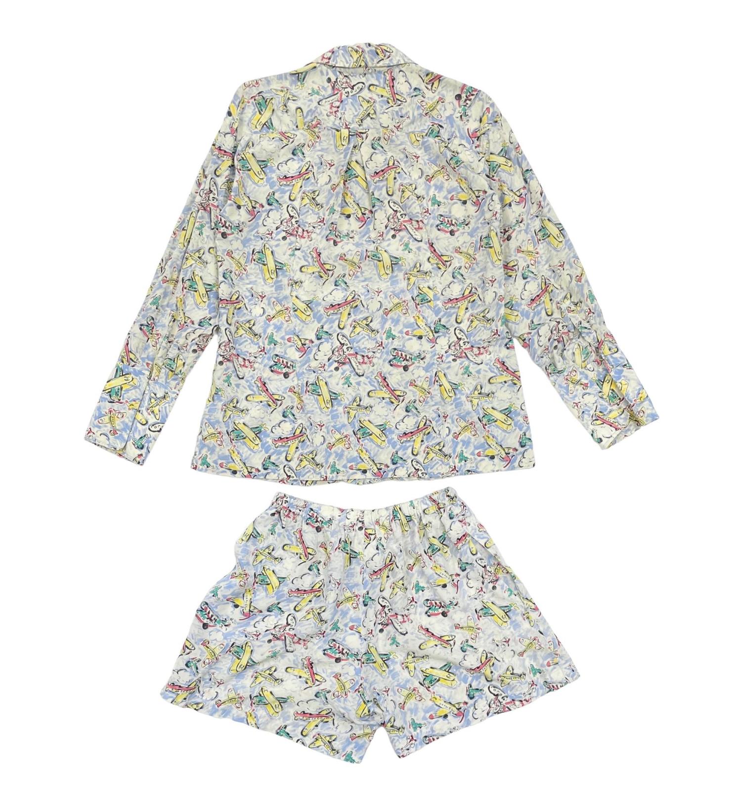 Chanel Airplane Printed Short Set