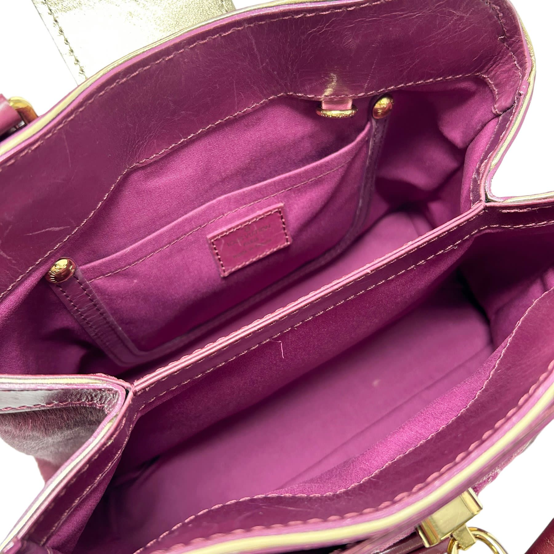 Louis Vuitton Pink Monogram Top Handle Bag
