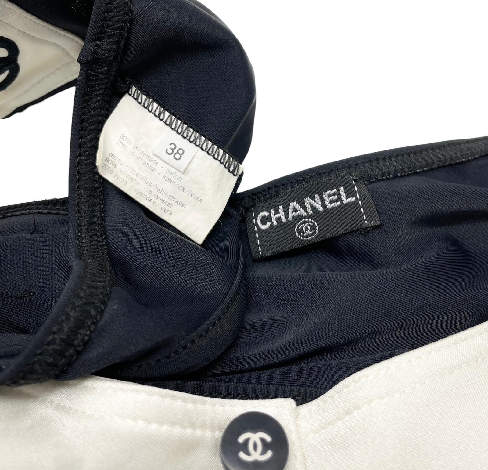 Chanel Black Logo Bikini - Treasures of NYC