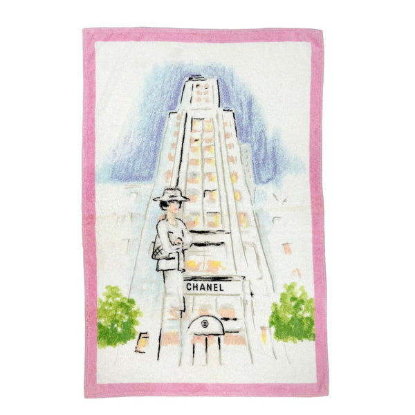 Chanel Coco Print Beach Towel