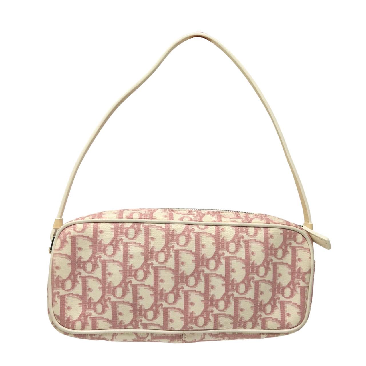Dior Pink Logo Mini Shoulder Bag