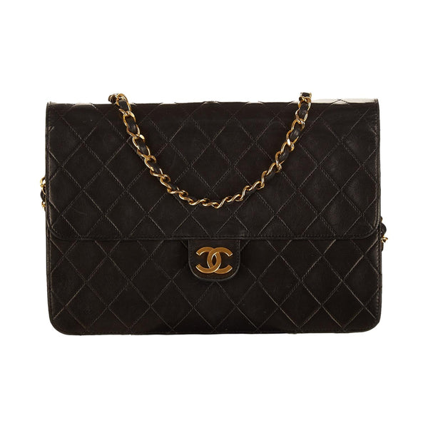 Chanel Black Quilted Flap Shoulder Bag