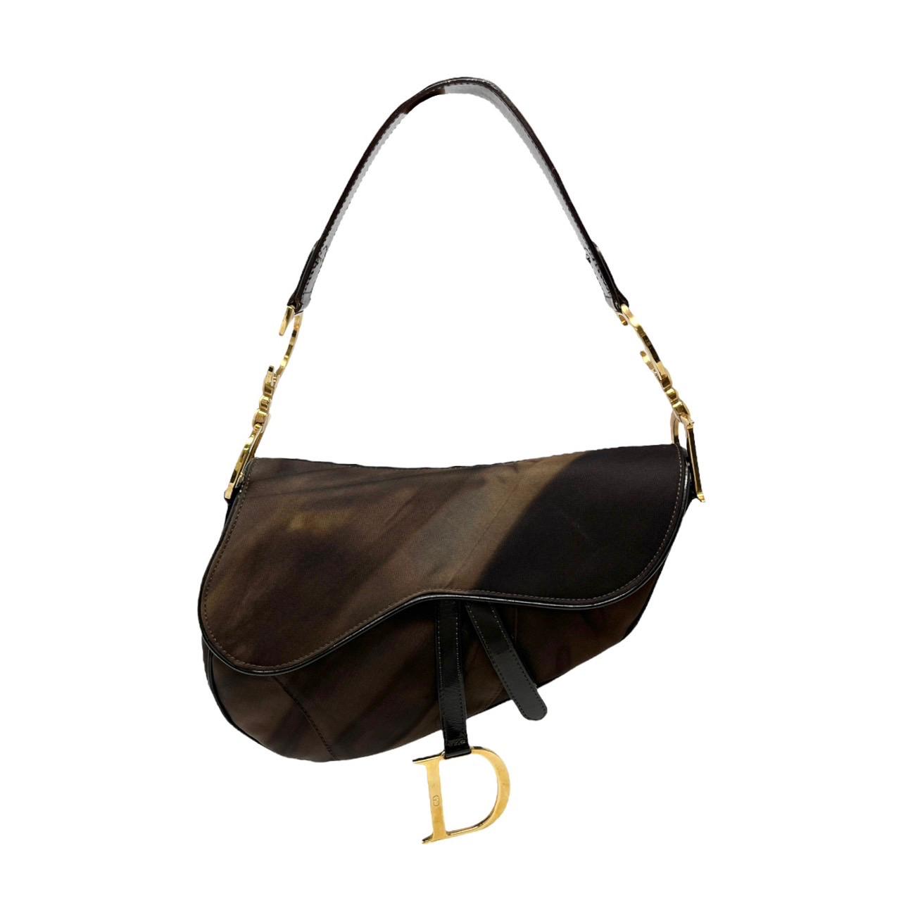 Dior Brown Gradient Saddle Bag