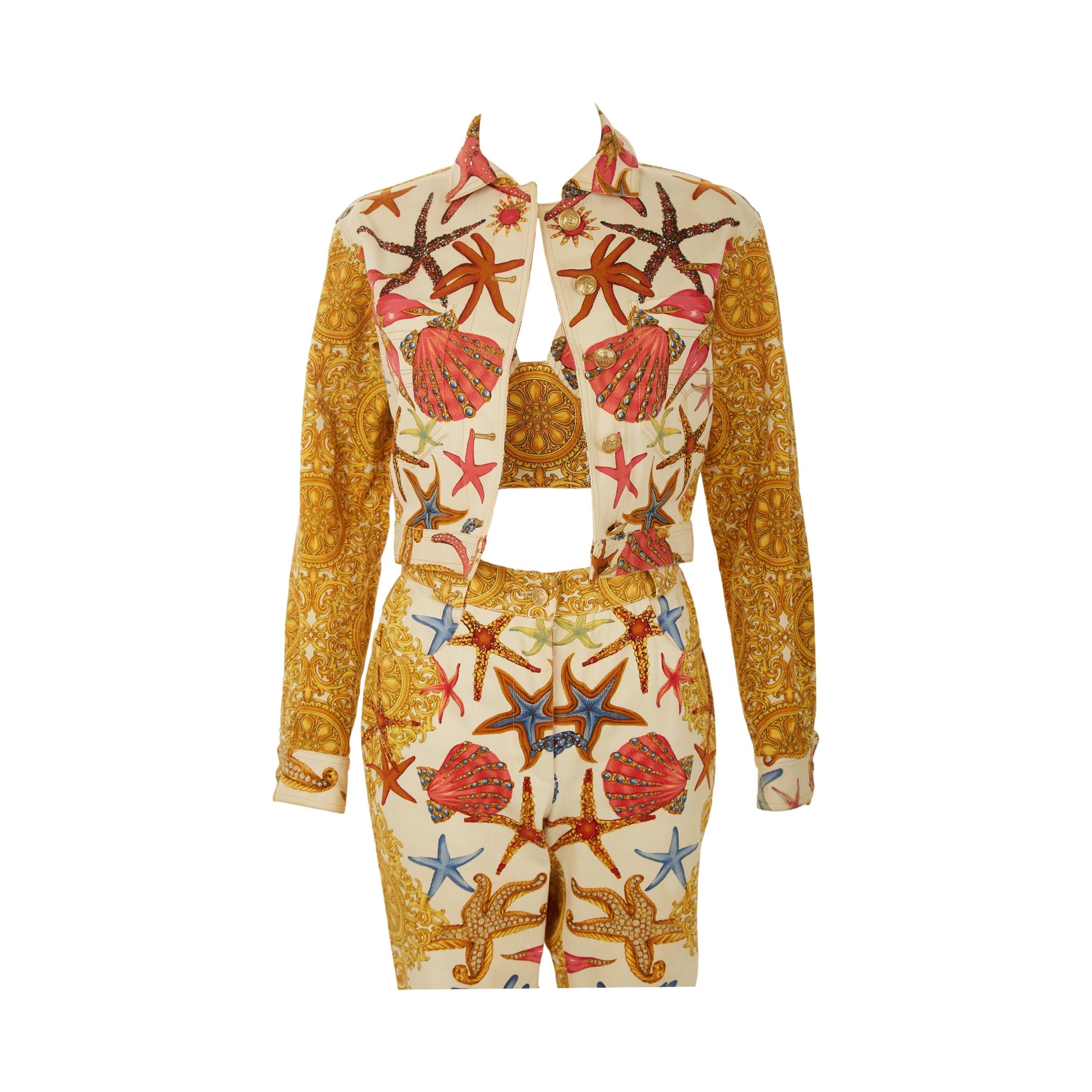 Versace Gold Starfish And Seashell Set – Treasures of NYC