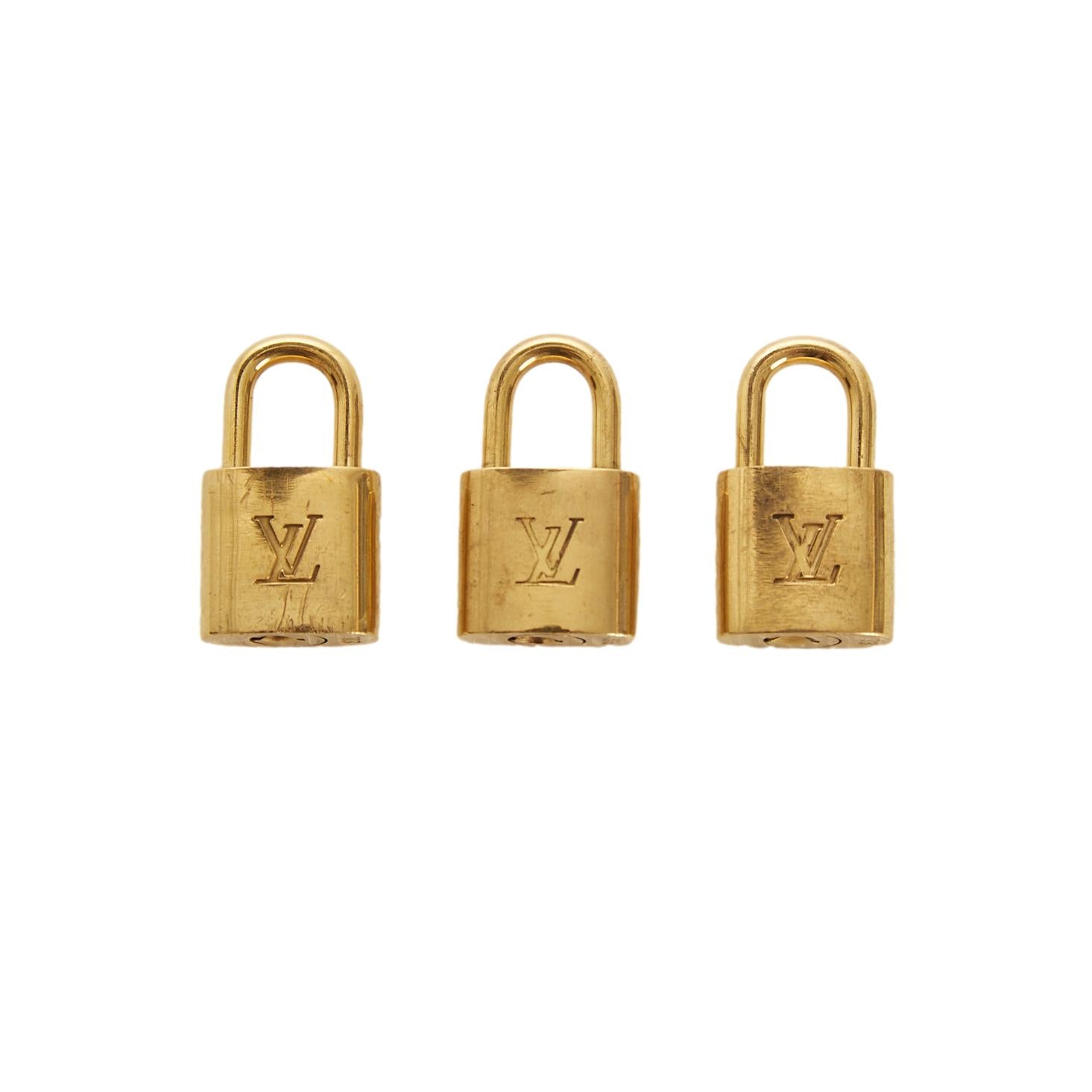 Louis Vuitton Gold Lock