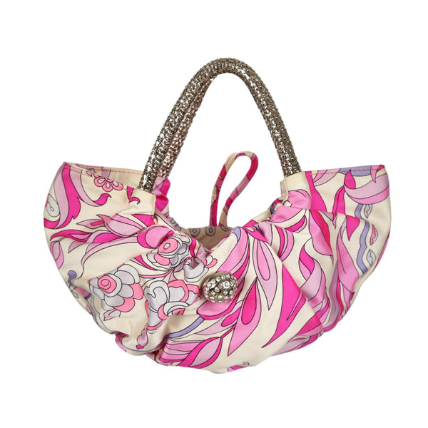 Pucci Pink Rhinestone Mini Bag