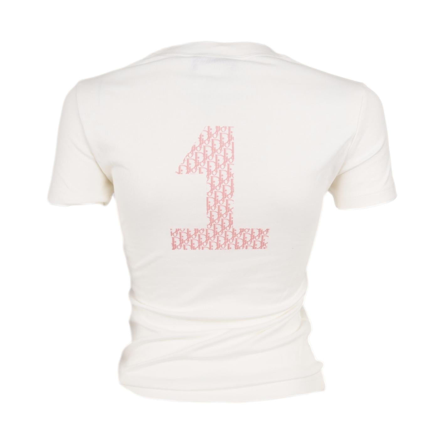 Dior J'Adore White Logo T-Shirt