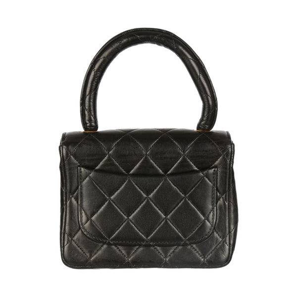 Chanel Black Mini Top Handle Bag