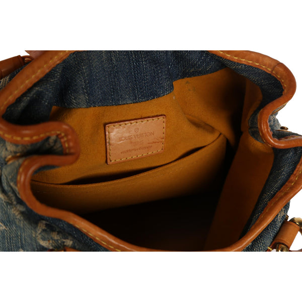 Louis Vuitton Denim Monogram Mini Top Handle