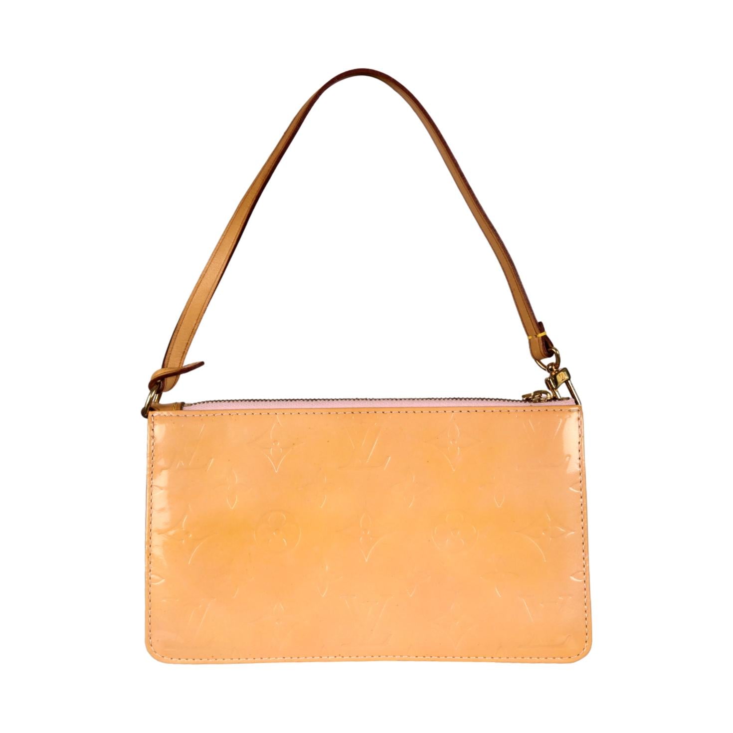 Vintage Louis Vuitton Peach Monogram Mini Shoulder Bag – Treasures