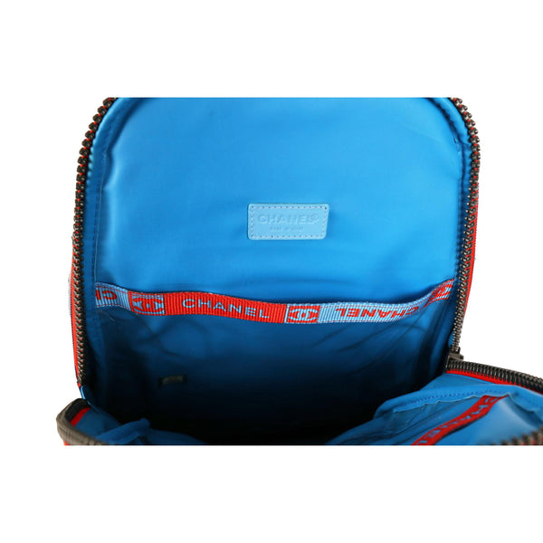 Chanel Sport Blue Logo Backpac