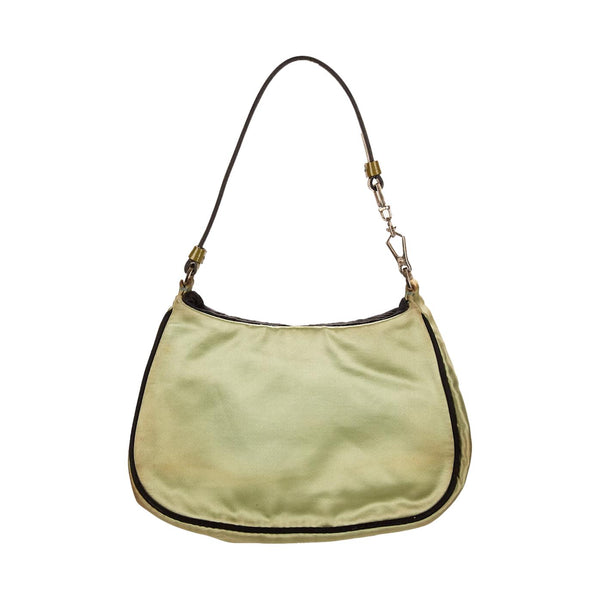 Prada Green Satin Mini Bag