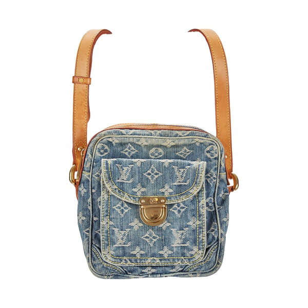 Louis Vuitton Denim Camera Bag – Iconics Preloved Luxury