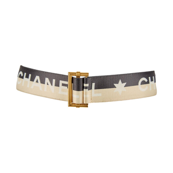 Chanel 2-Toned Logo Belt