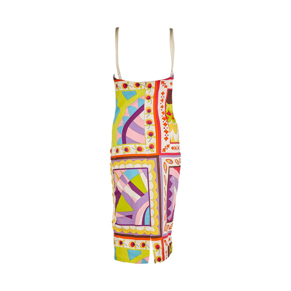Dolce & Gabbana Multicolor Print Dress