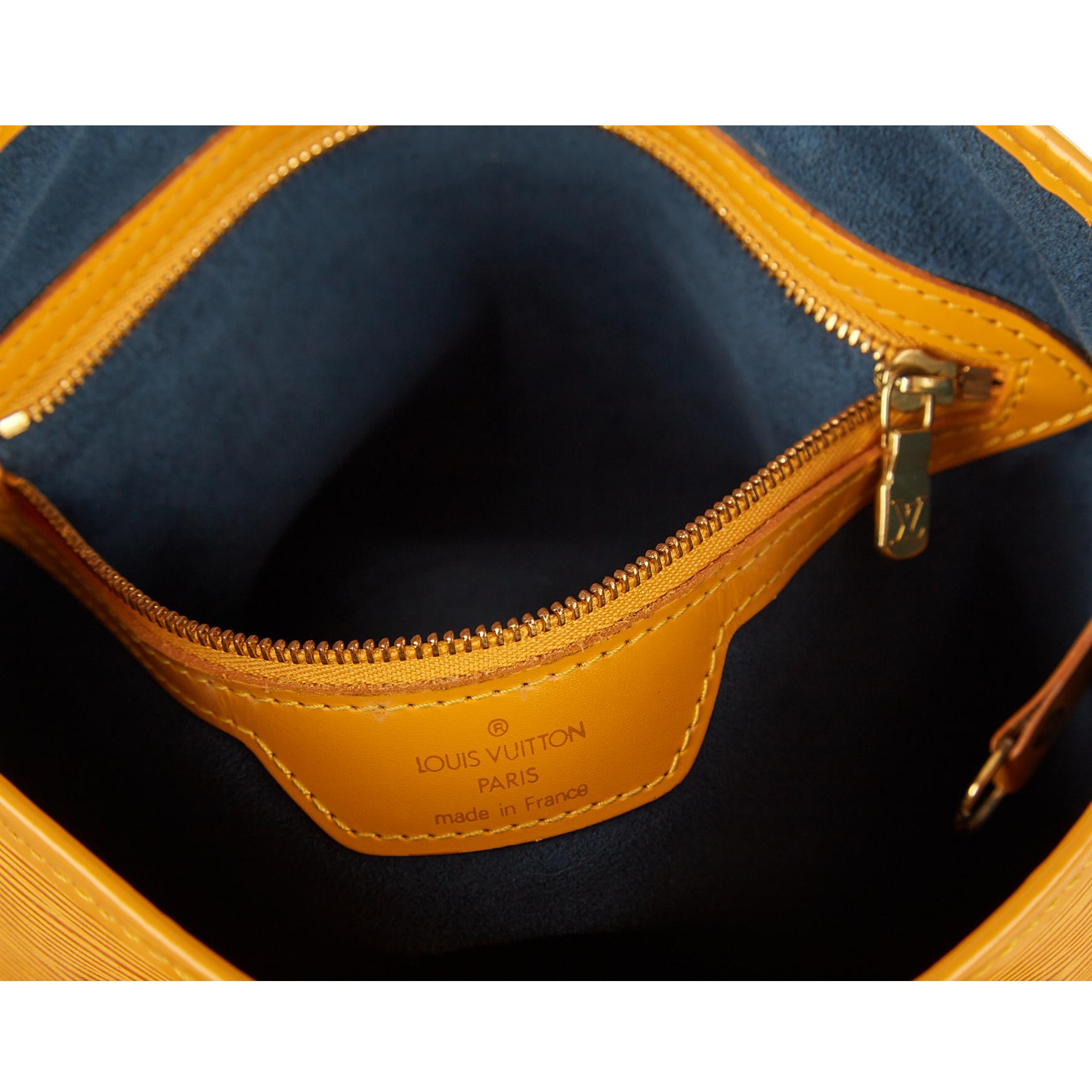 Vintage Louis Vuitton Yellow Epi Bucket Bag – Treasures of NYC