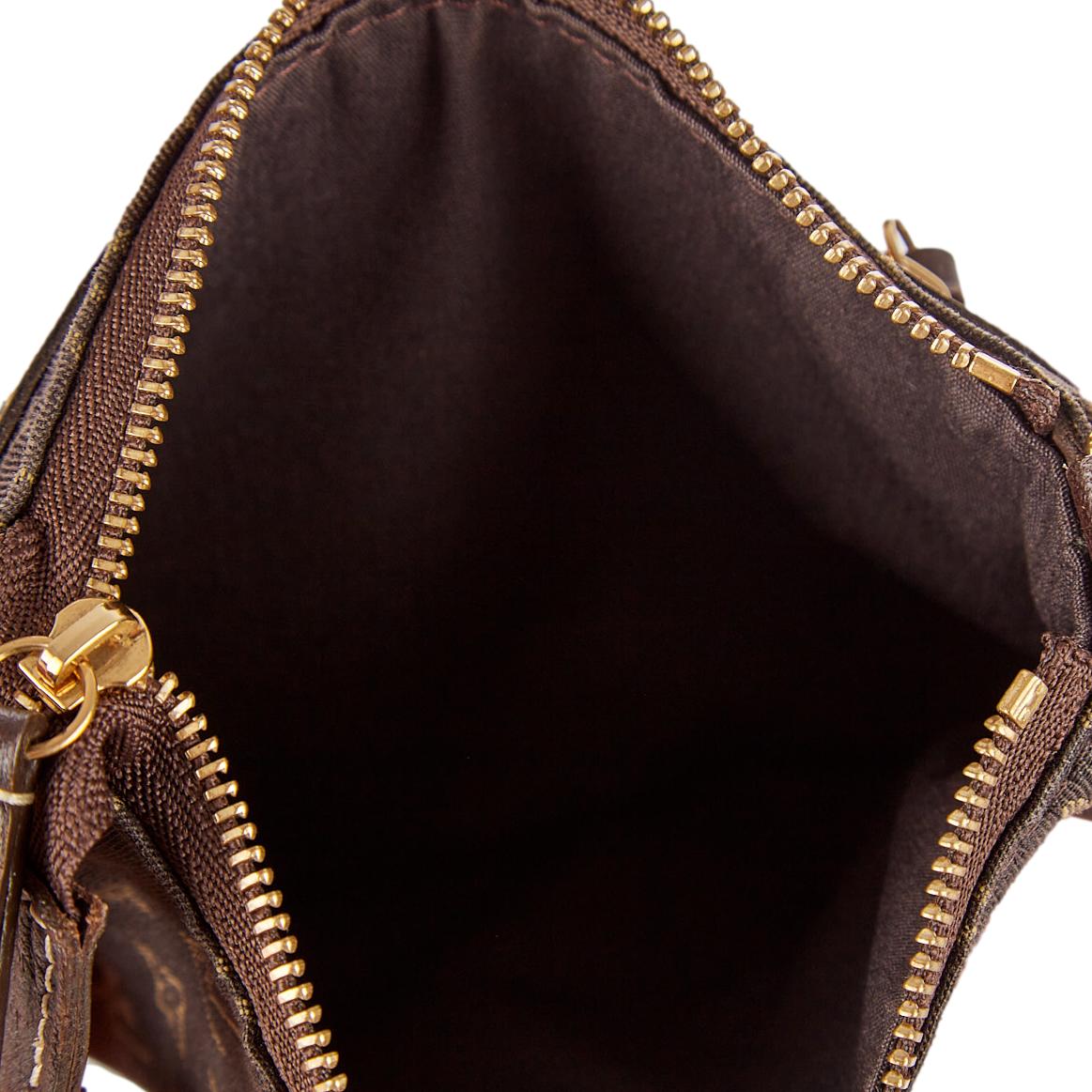 Louis Vuitton Brown Monogram Mini Chain Bag