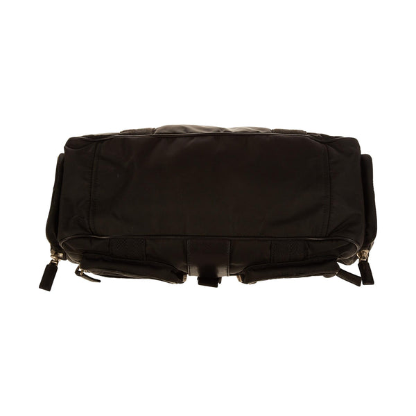 Prada Black Nylon Chain Tactical Bag