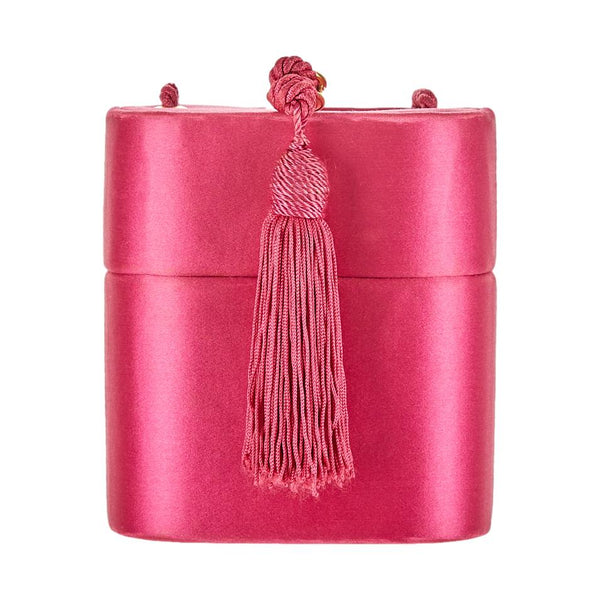 Gucci Pink Satin Tassle Shoulder Bag