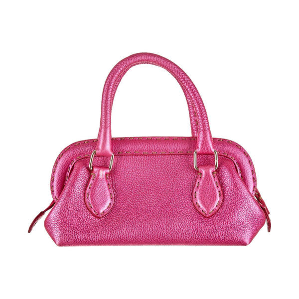 Fendi Pink Butterfly Shoulder Bag