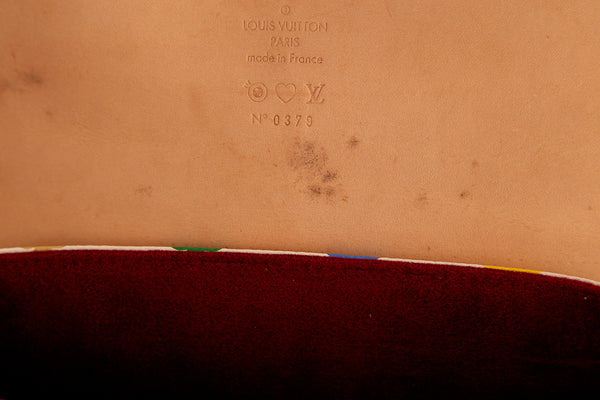Louis Vuitton White Multicolor Monogram Murakami Shoulder bag