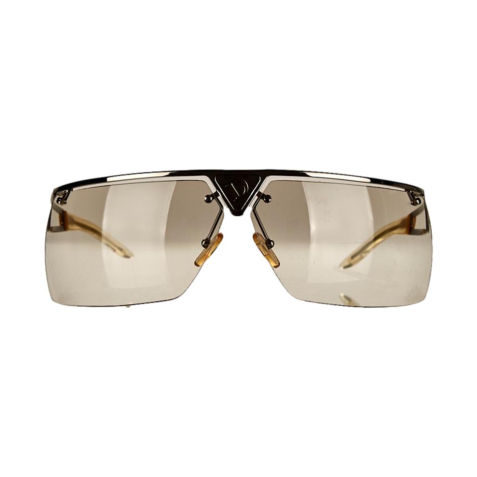 Dior Silver Rave Party Sunglasses