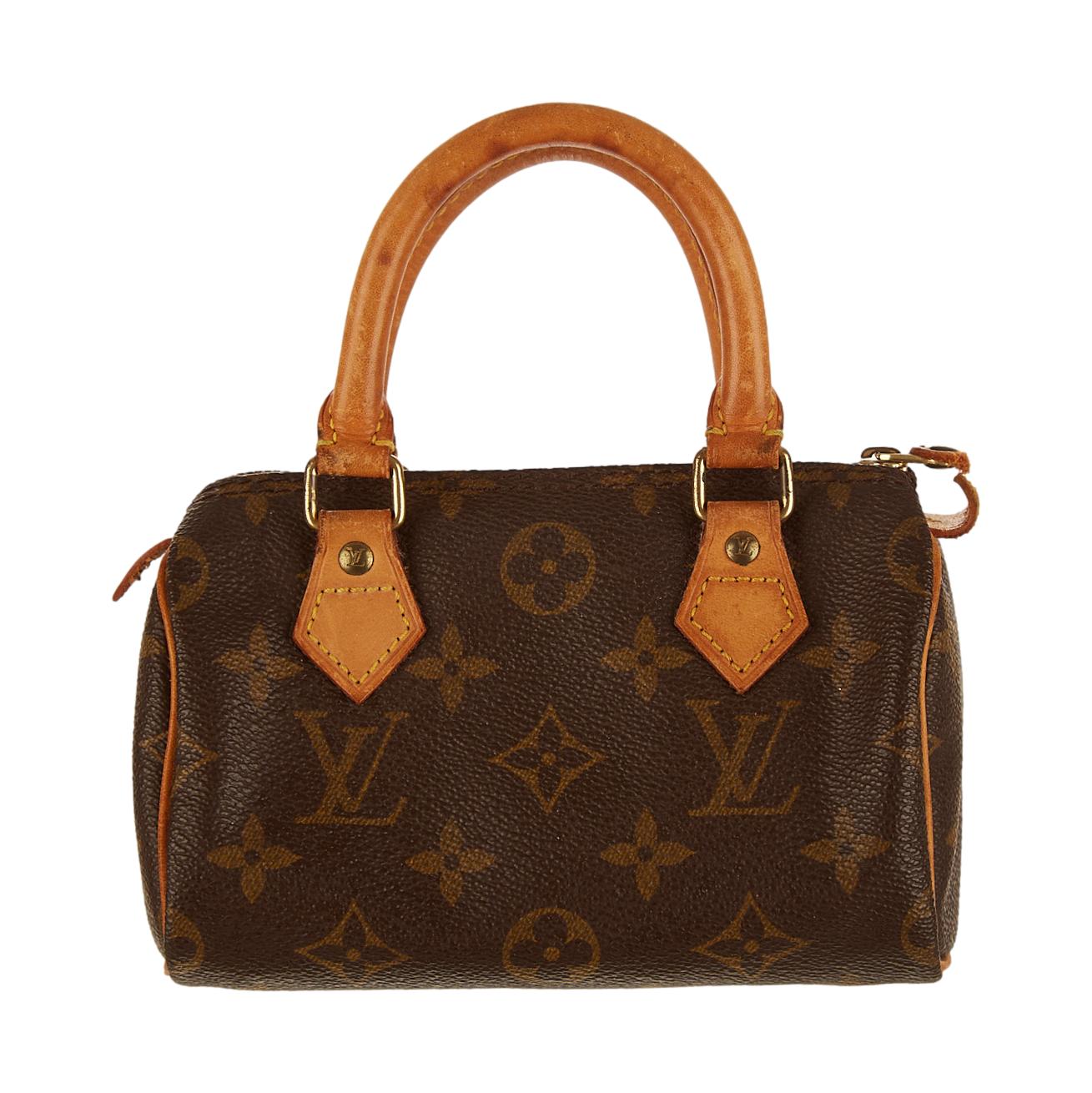 Louis Vuitton Brown Monogram Mini Speedy