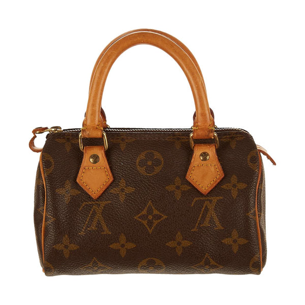 Louis Vuitton Brown Monogram Mini Speedy