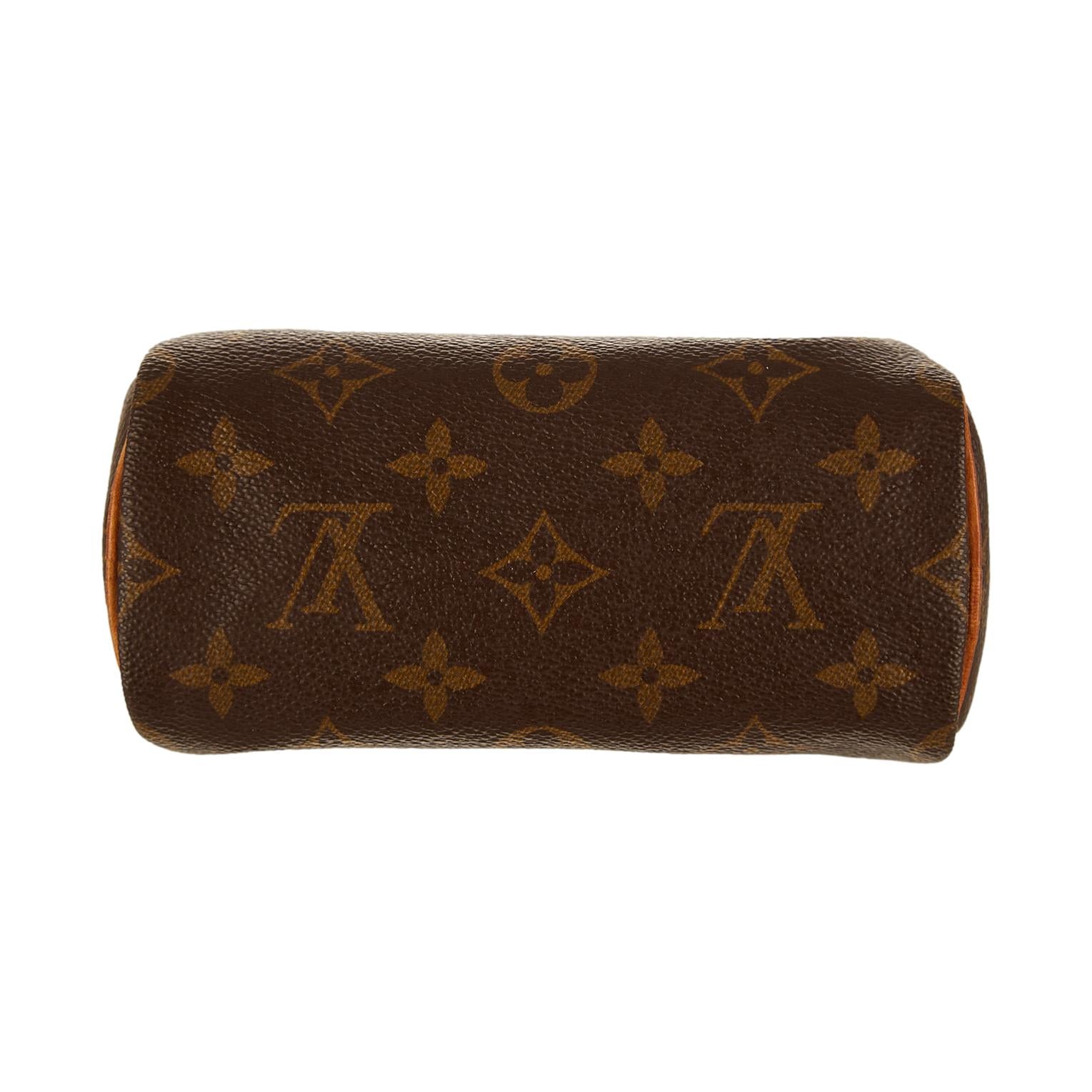 Louis Vuitton Brown Monogram Mini Speedy