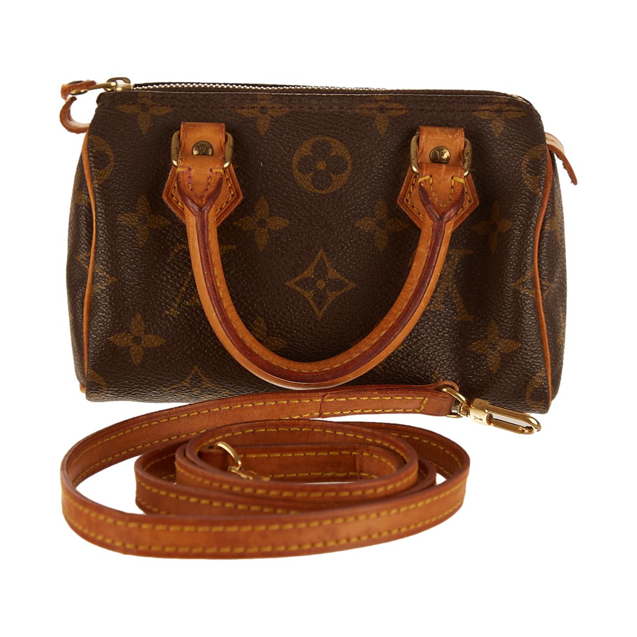 Louis Vuitton Brown Monogram Mini Speedy