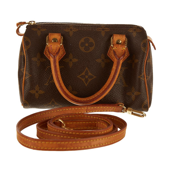 Louis Vuitton Brown Monogram Mini Speedy
