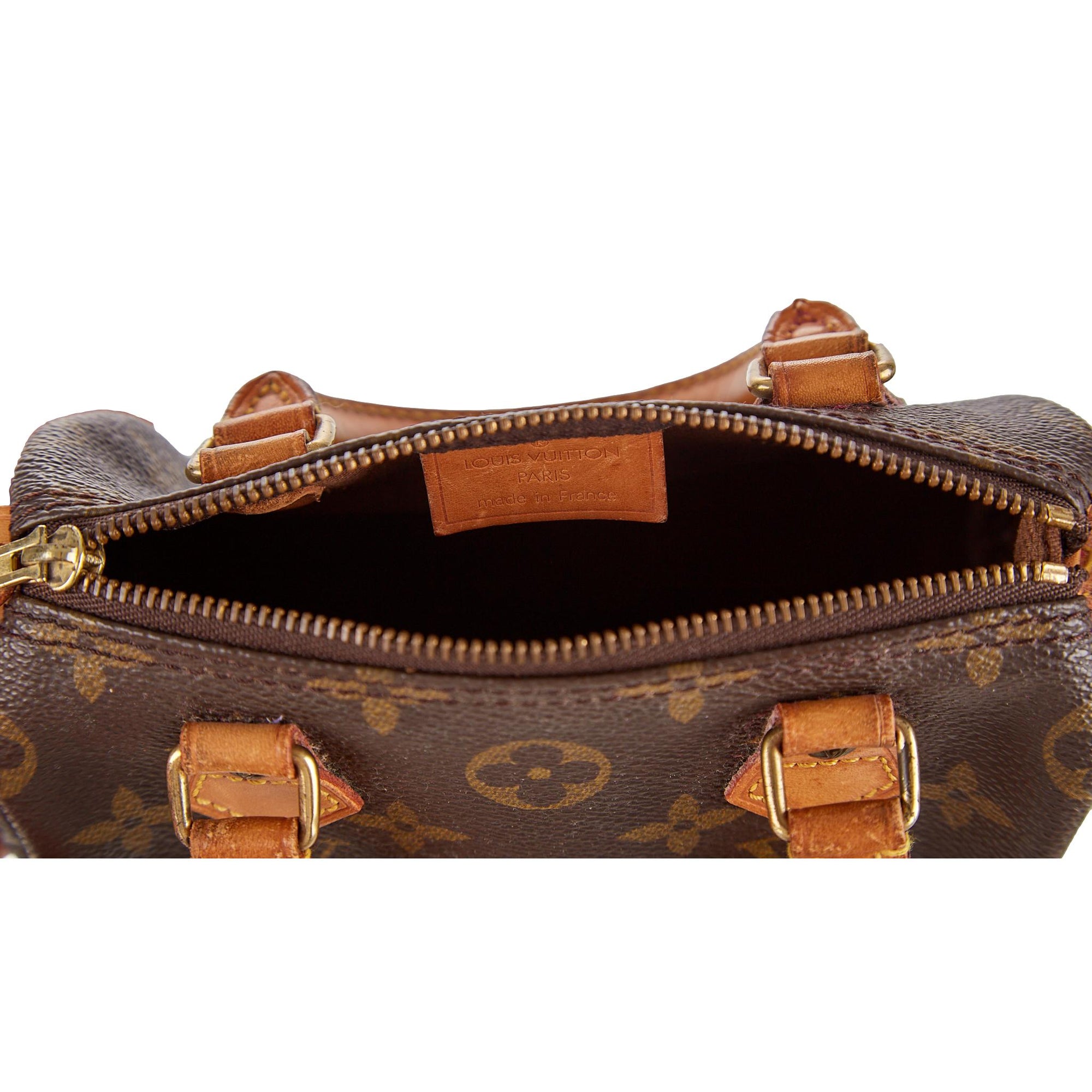 Louis Vuitton Brown Monogram Mini Speedy